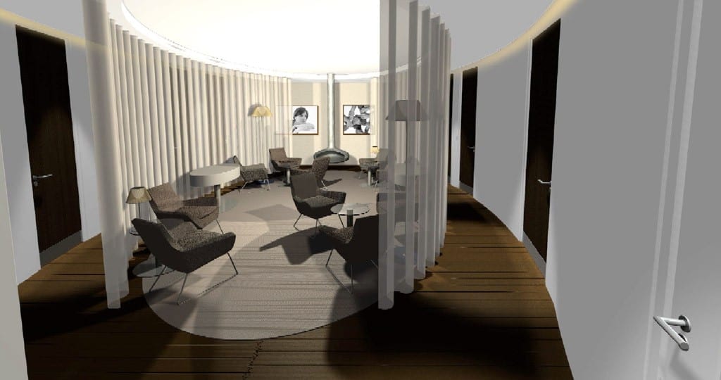 spa and yoga studio design