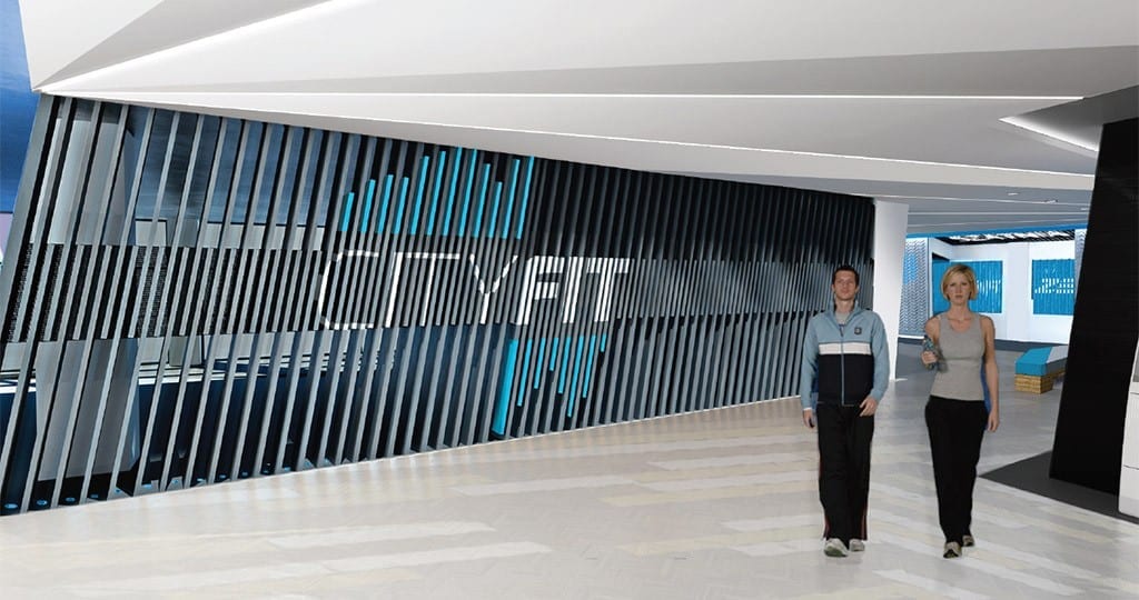 health club interior design