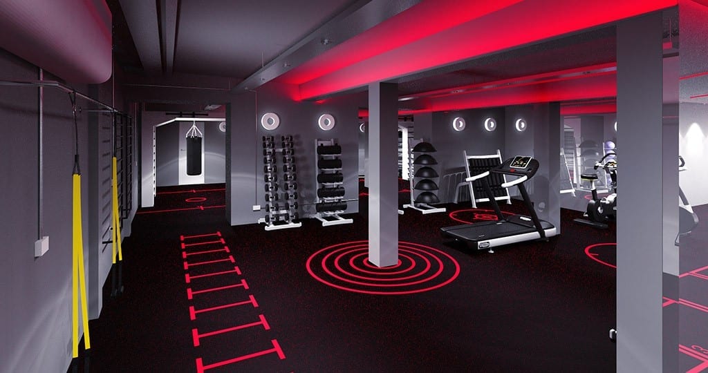 HIIT Training Studio Design