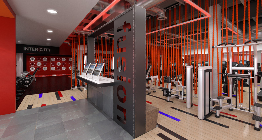 Gym Reception Fit Out
