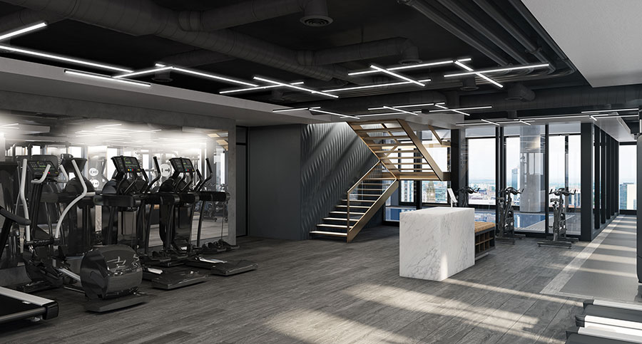 residential gym interior design