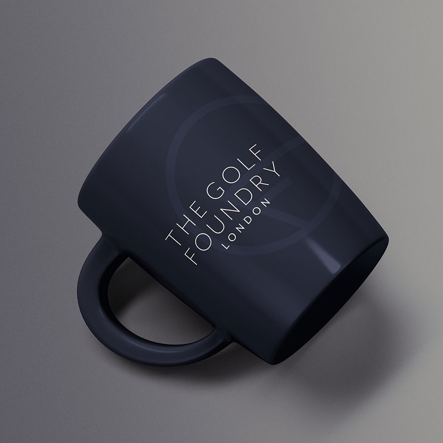 mug with logo branding
