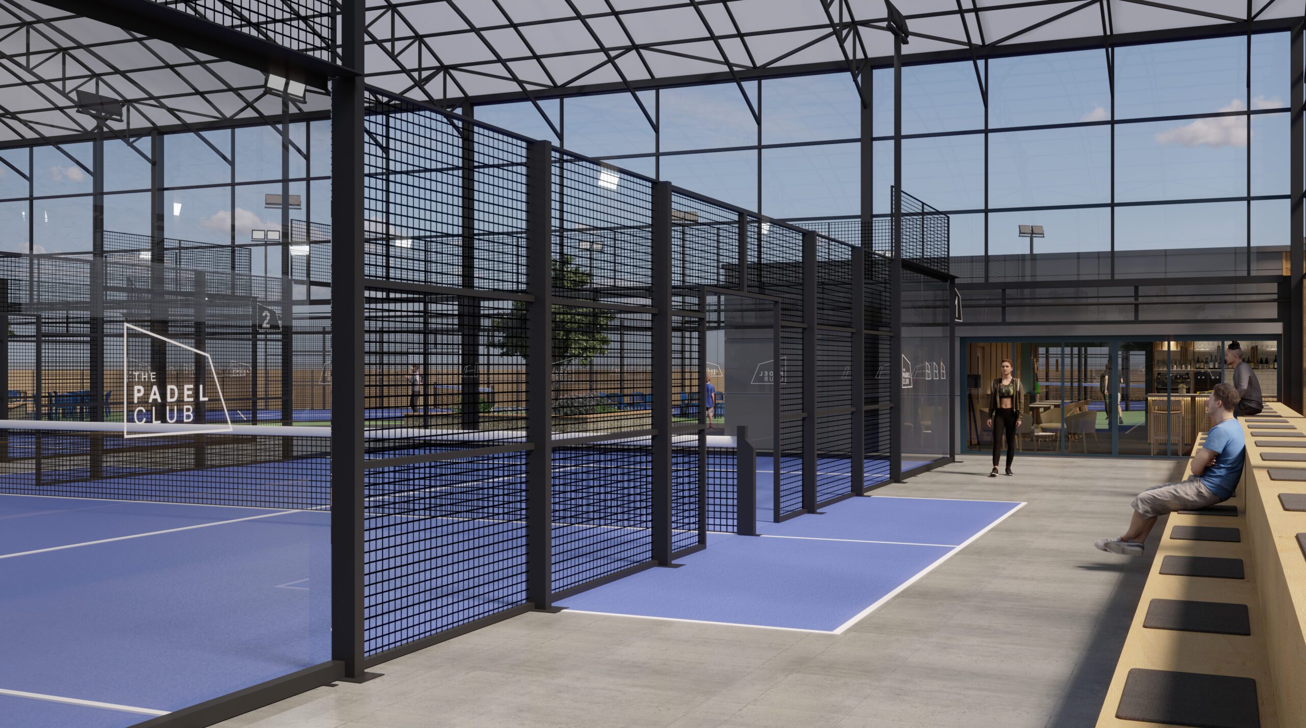 The Padel Club - Under Canopy